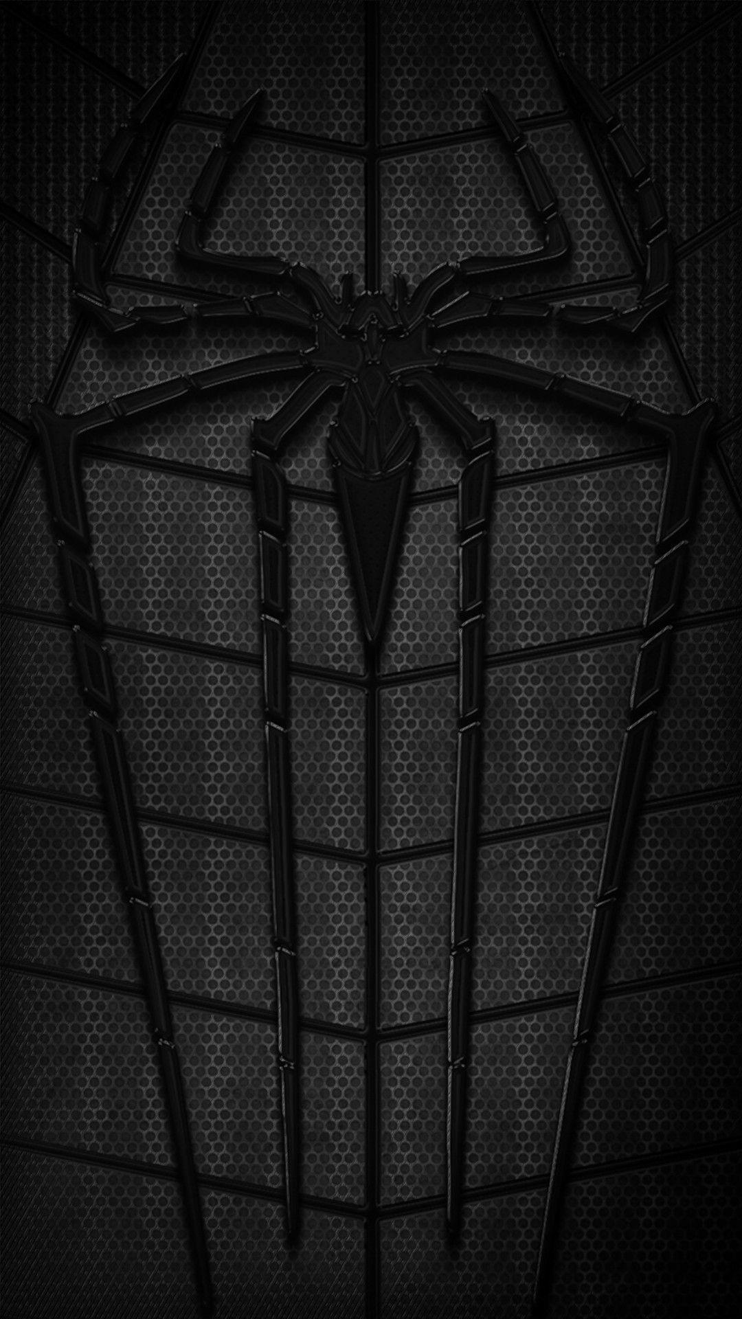 Black Spider Man Phone Wallpaper Free Black Spider Man