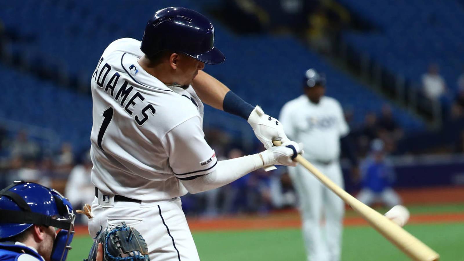 Willy Adames Had The Biggest Bat Flip After Walk Off Hit