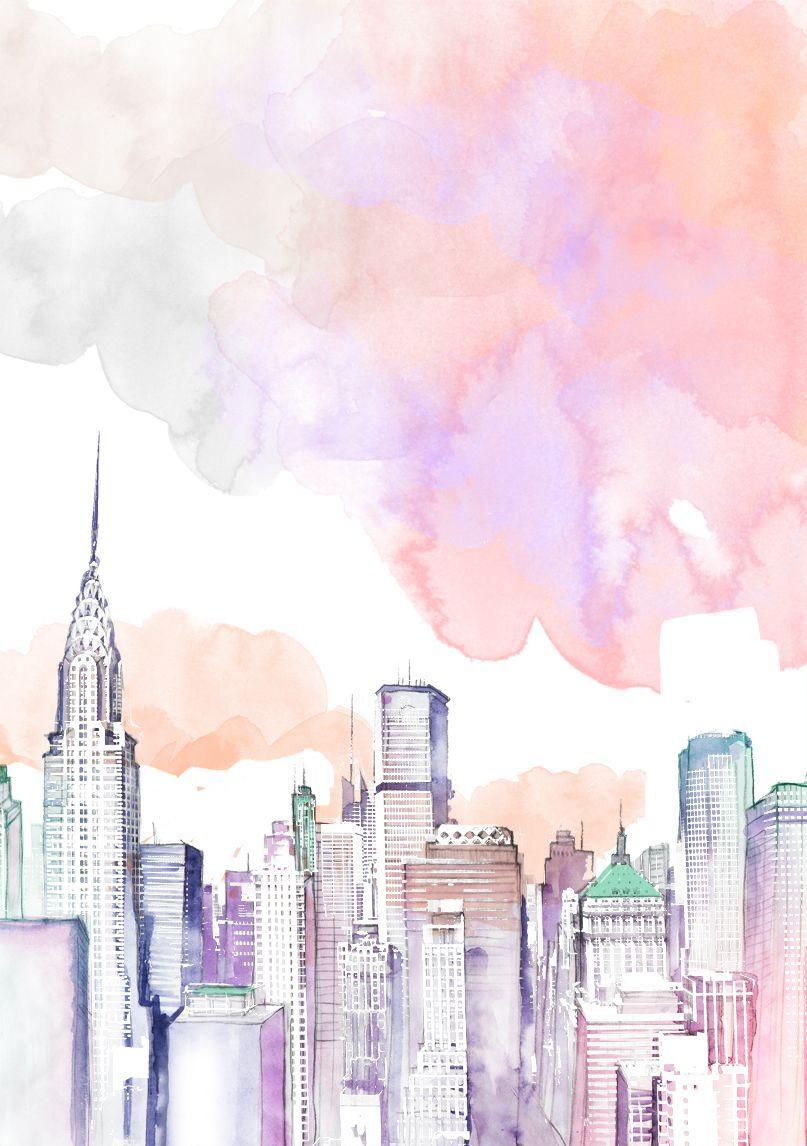 Image result for pastel watercolor background tumblr in 2019