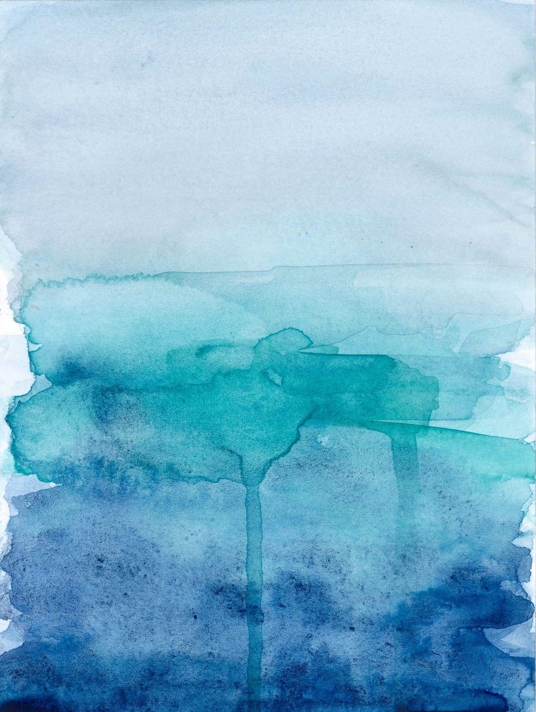 Blue Watercolor Wallpapers