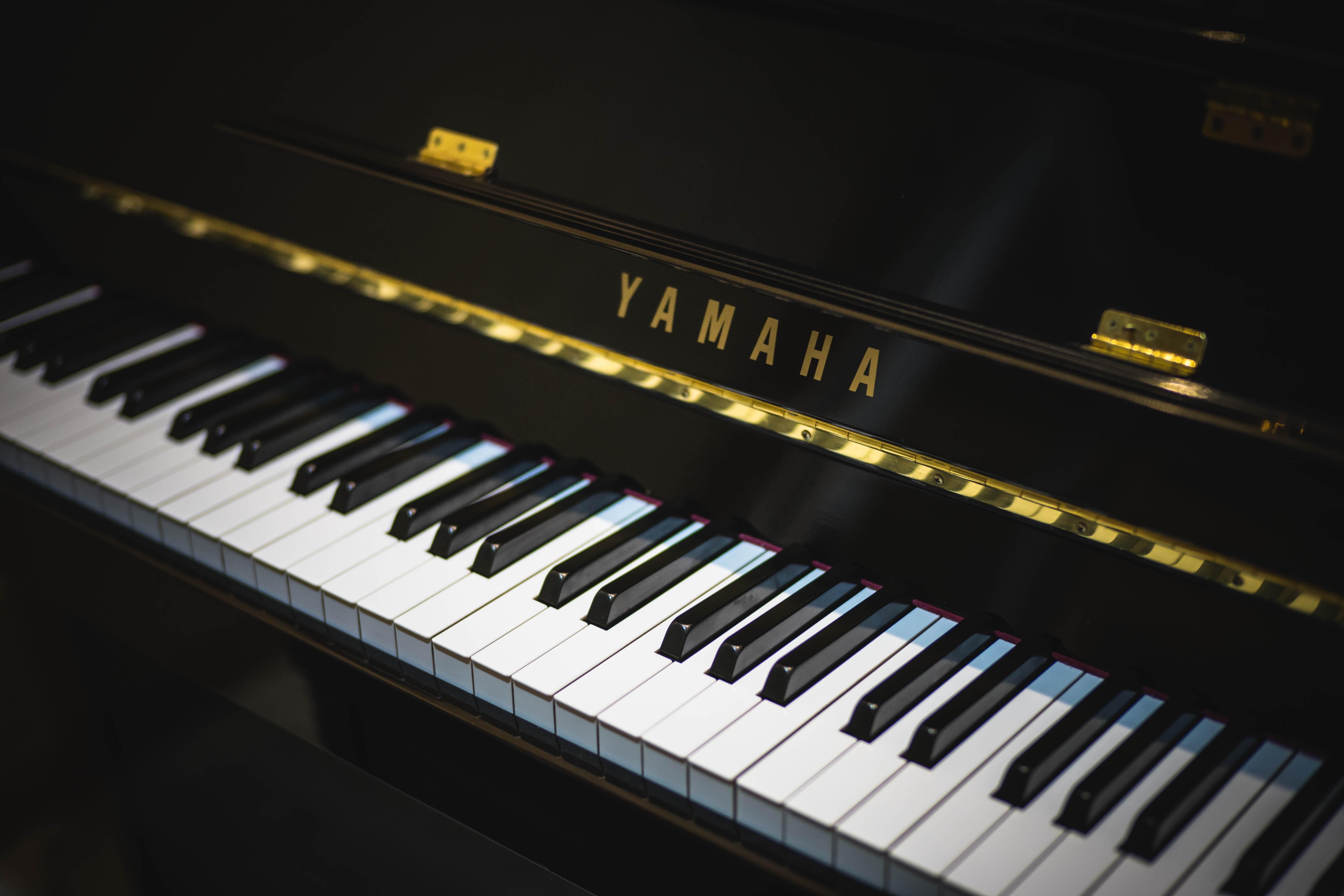 Black Yamaha Piano · Free