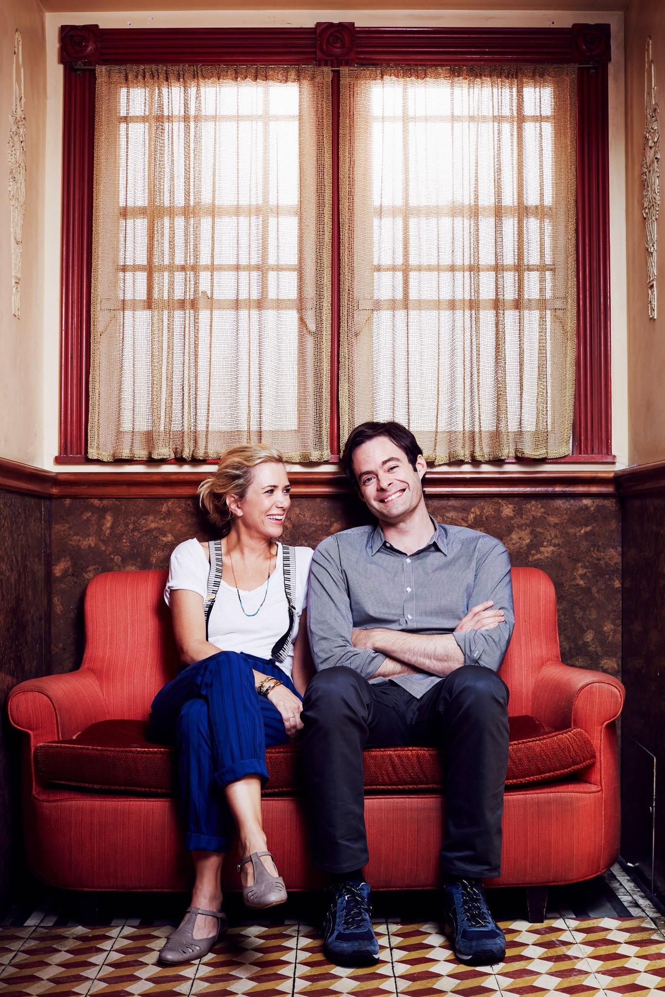 Kristen Wigg and Bill Hader. Two of my favorite SNL alumni