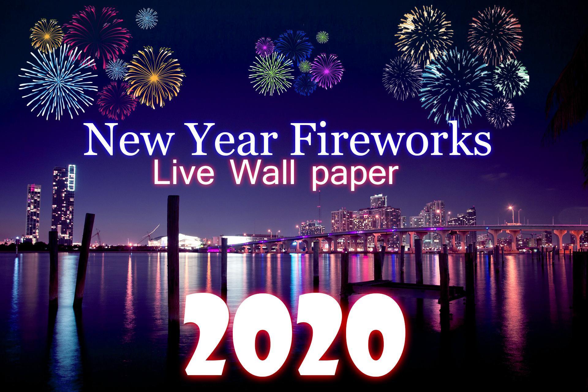 New Year Fireworks Live Wallpaper for Android