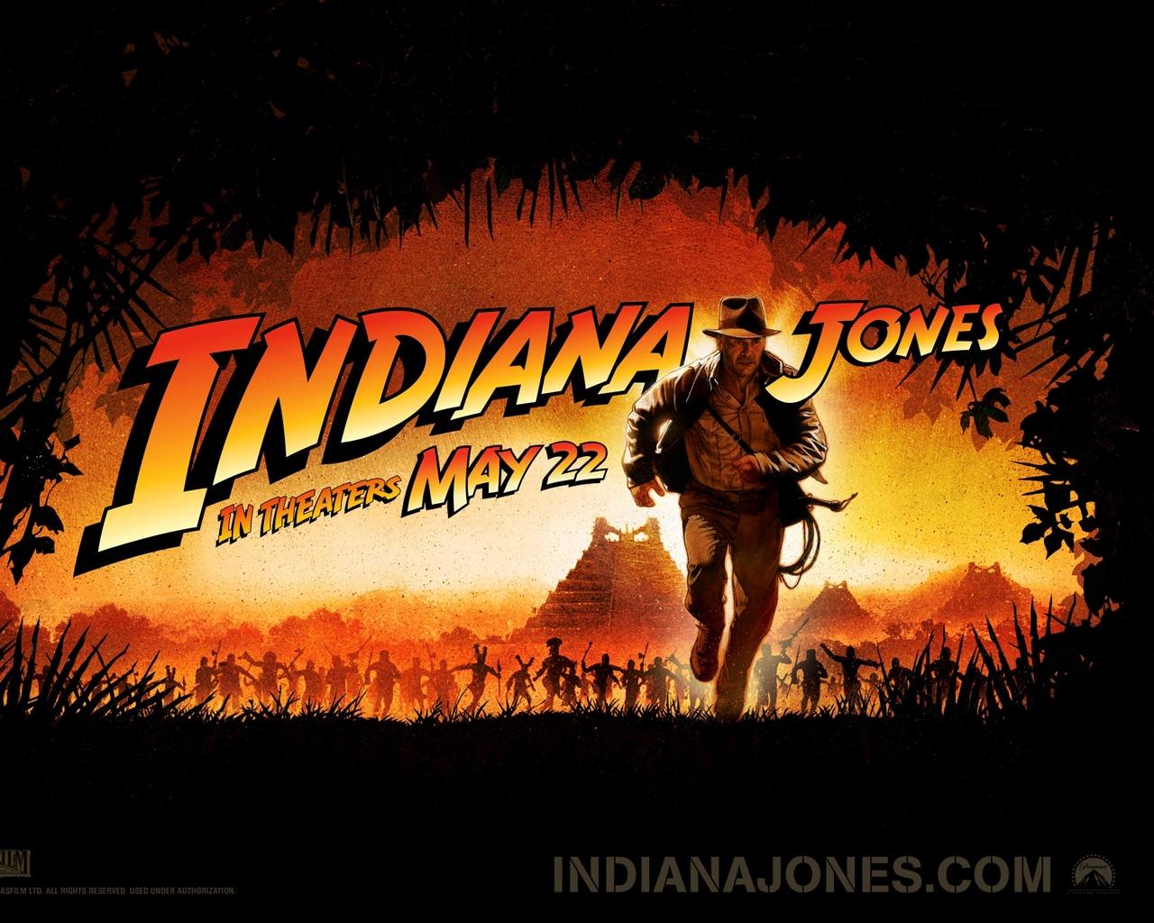 Download wallpaper 1280x1024 indiana jones, harrison ford