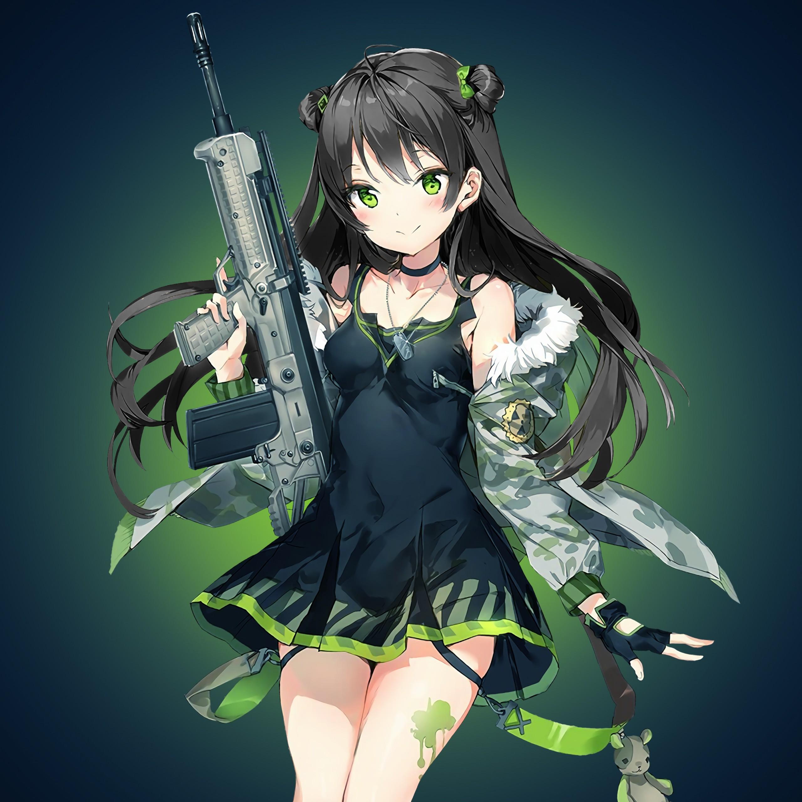 Anime / Anime Girl Wallpaper Girl With Weapon, HD
