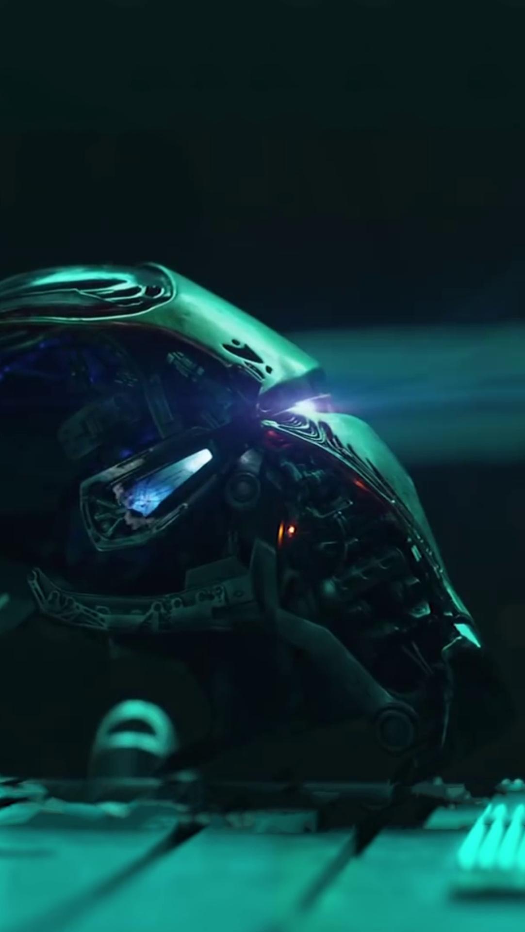 Iron Man Helmet From Avengers Endgame Wallpaper, HD Movies