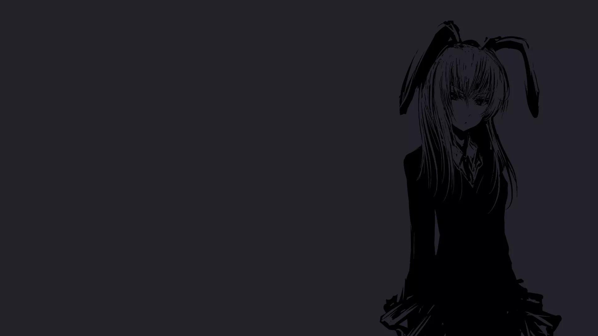 4k Anime Black Wallpapers - Wallpaper Cave