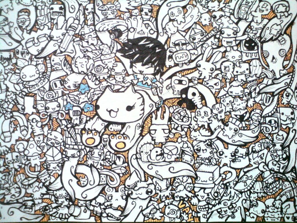 Doodle Art Wallpapers - Wallpaper Cave