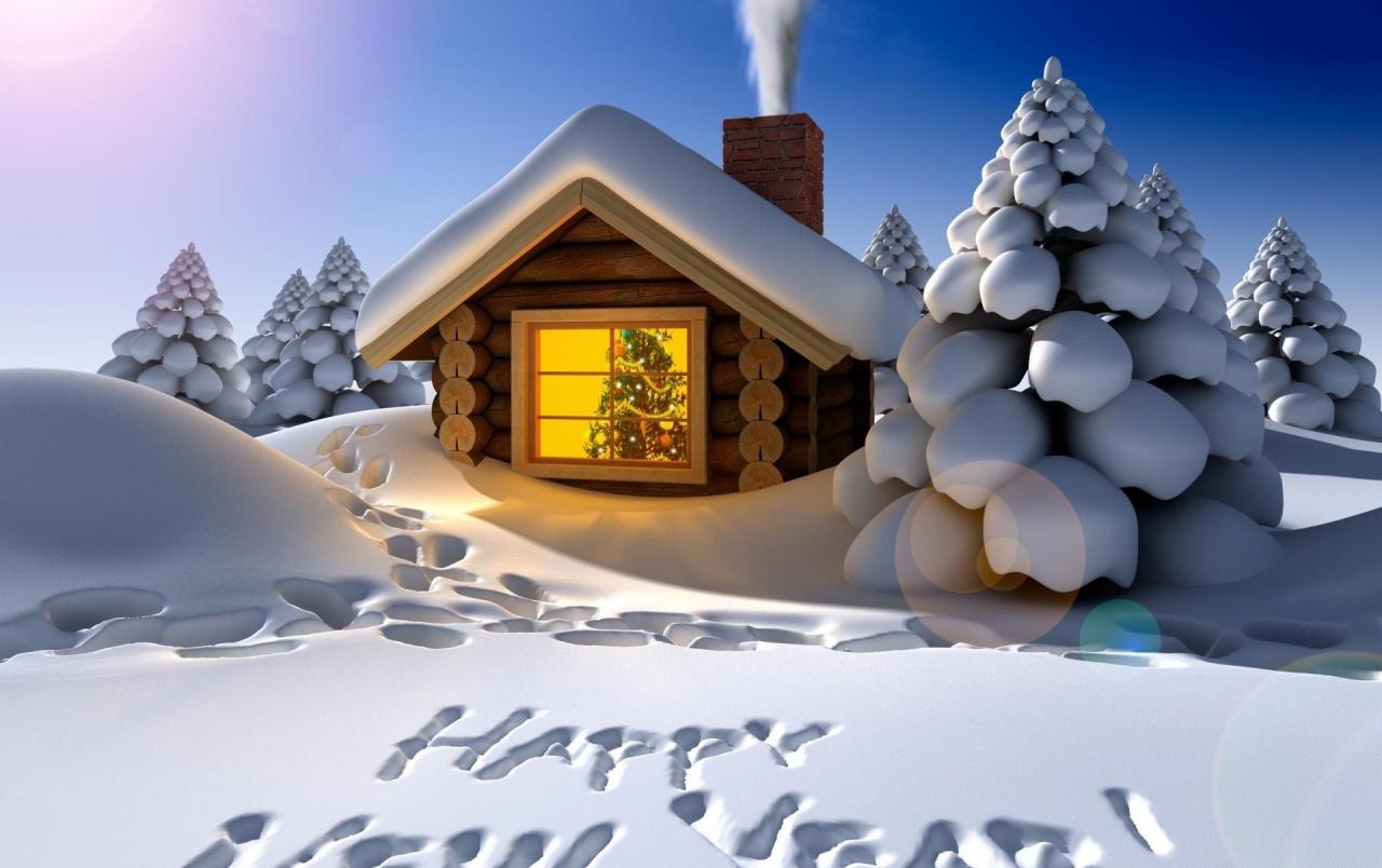 Happy New Year Cartoon Wallpapers - Wallpaper Cave