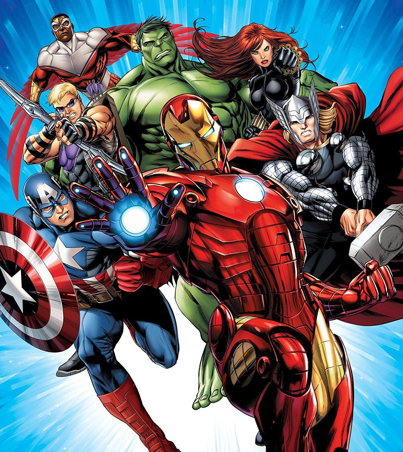 Paper wallpaper Avengers Marvel