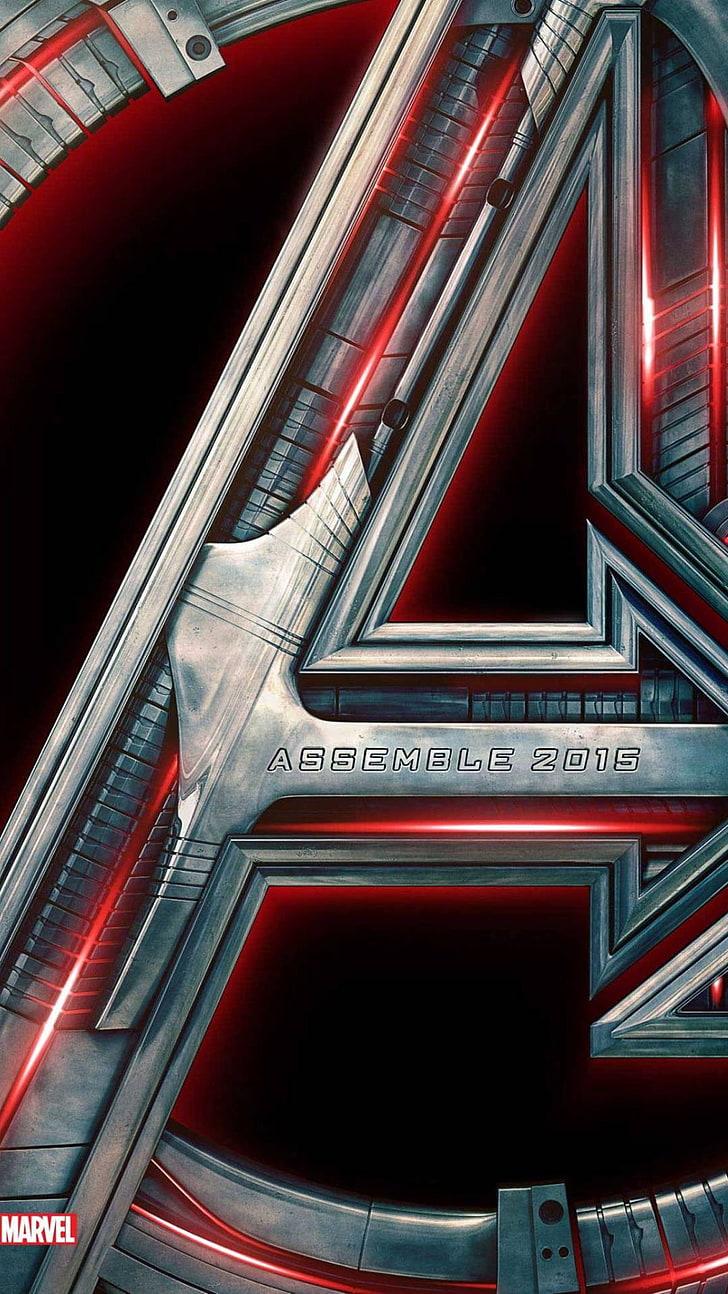 HD wallpaper: Avengers Age Of Ultron Logo, Marvel Avengers