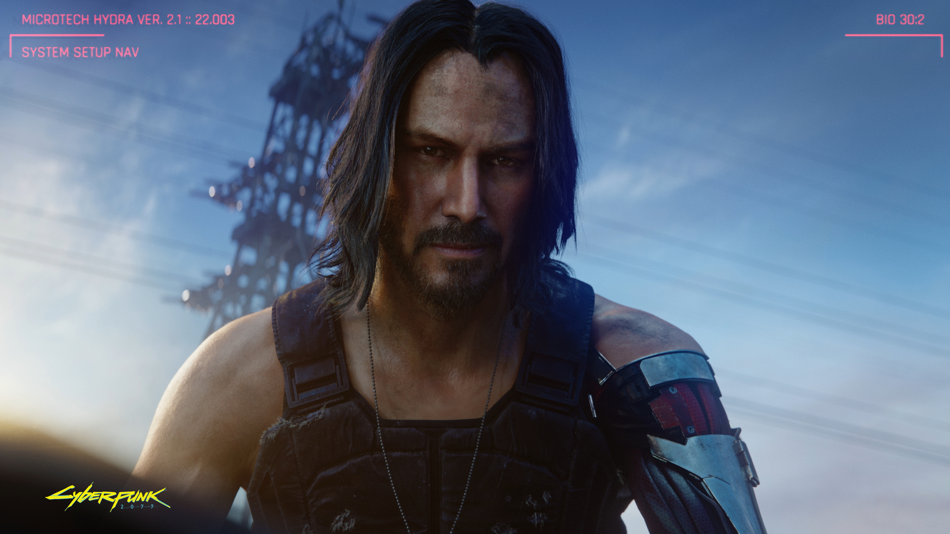 Keanu Reeves In Cyberpunk 2077 1080P Laptop Full