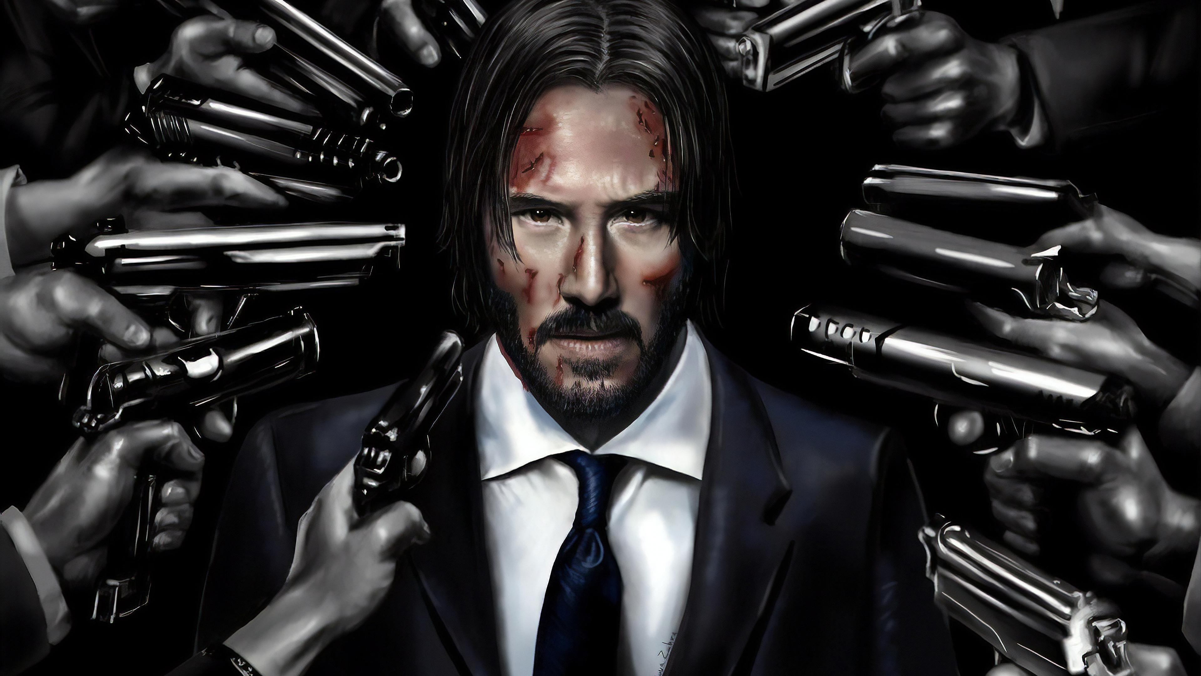 Keanu Reeves  John Wick Chapter 2  Download Free HD Mobile Wallpapers