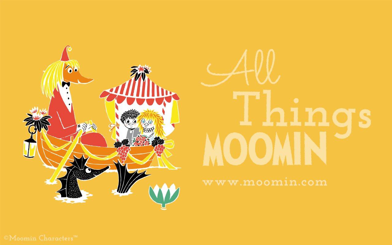 Moomin Wallpaper: March Edition