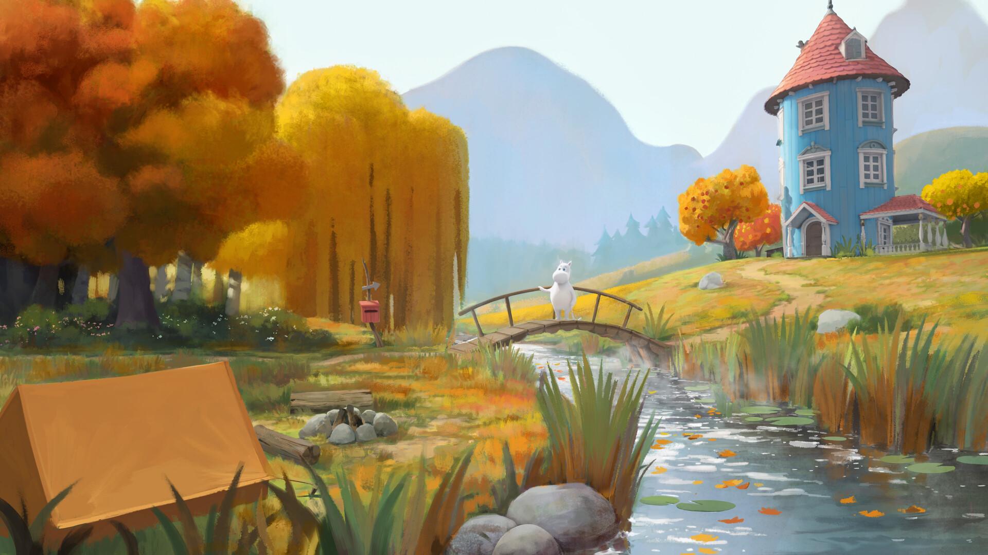 Moominvalley Concept Art / Seasons