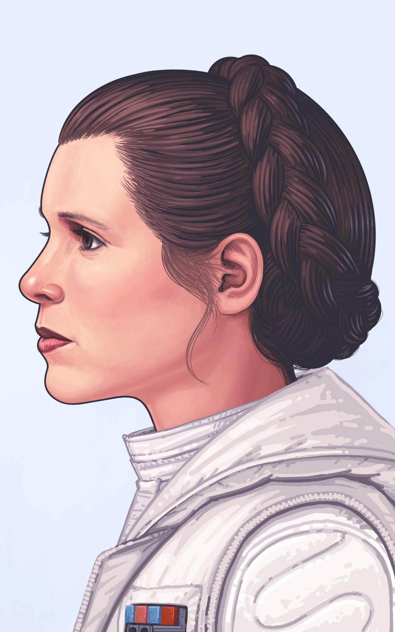 may The Force Be With You Leia Hairstyle Empire