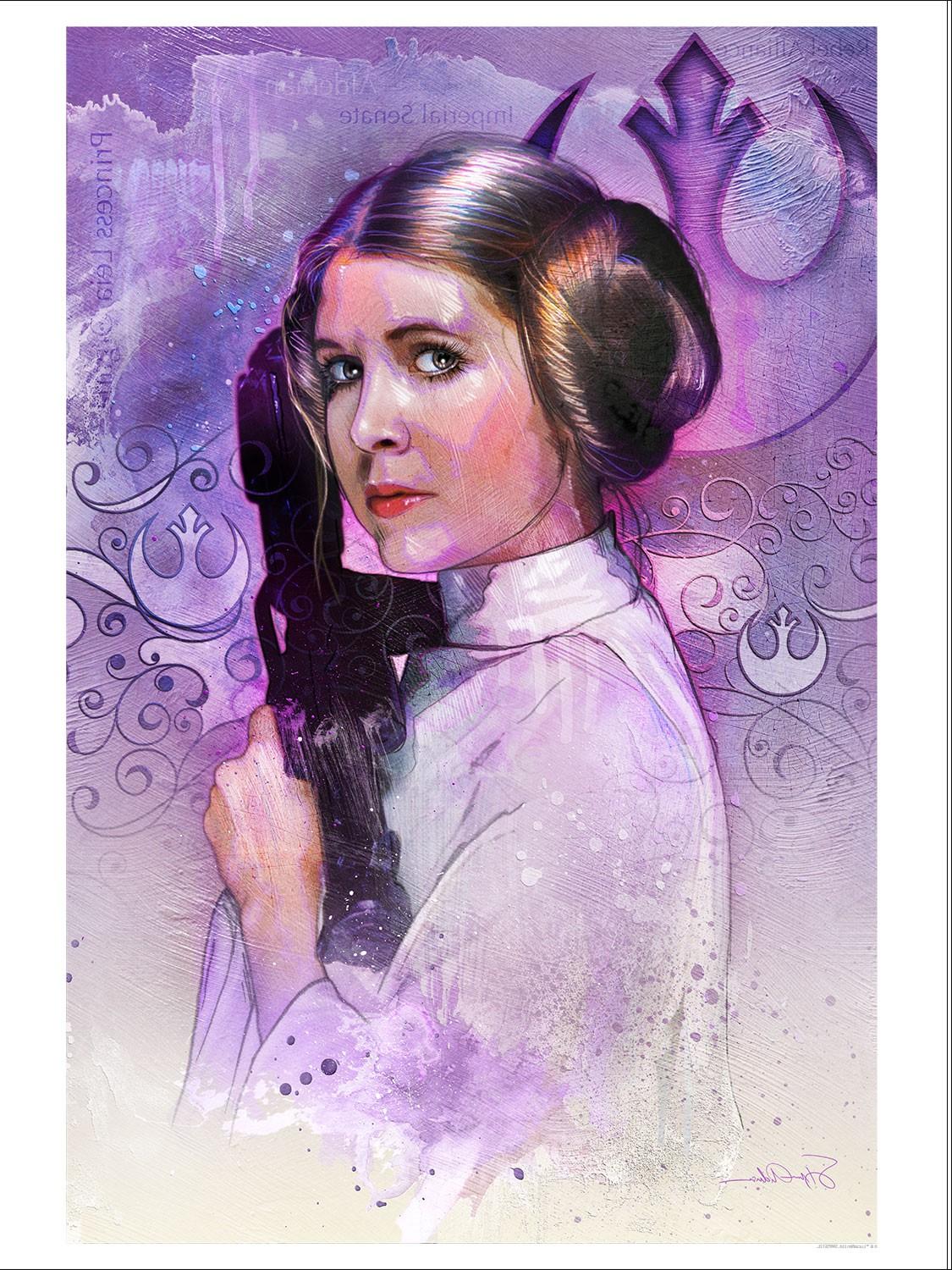 Princess Leia iPhone Background