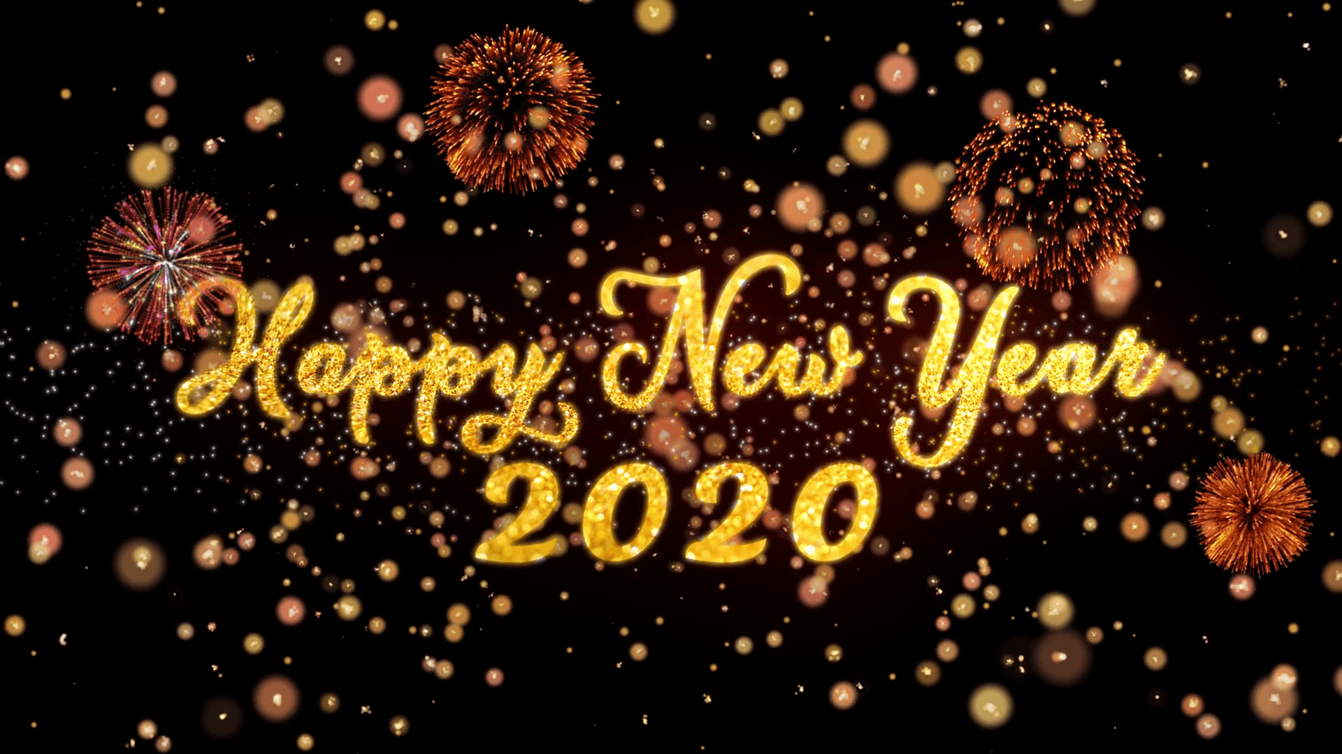 Happy New Year 2020 Wallpaper Download, Full HD, 3D Wallpaper