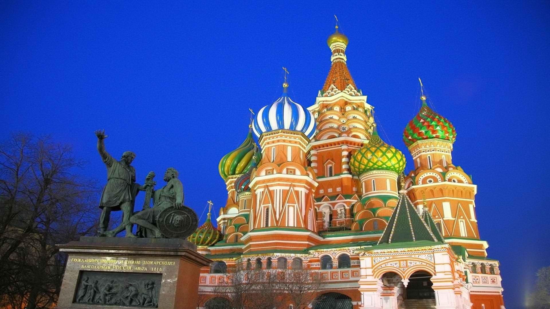 Download wallpaper 1920x1080 moscow, russia, kremlin, red