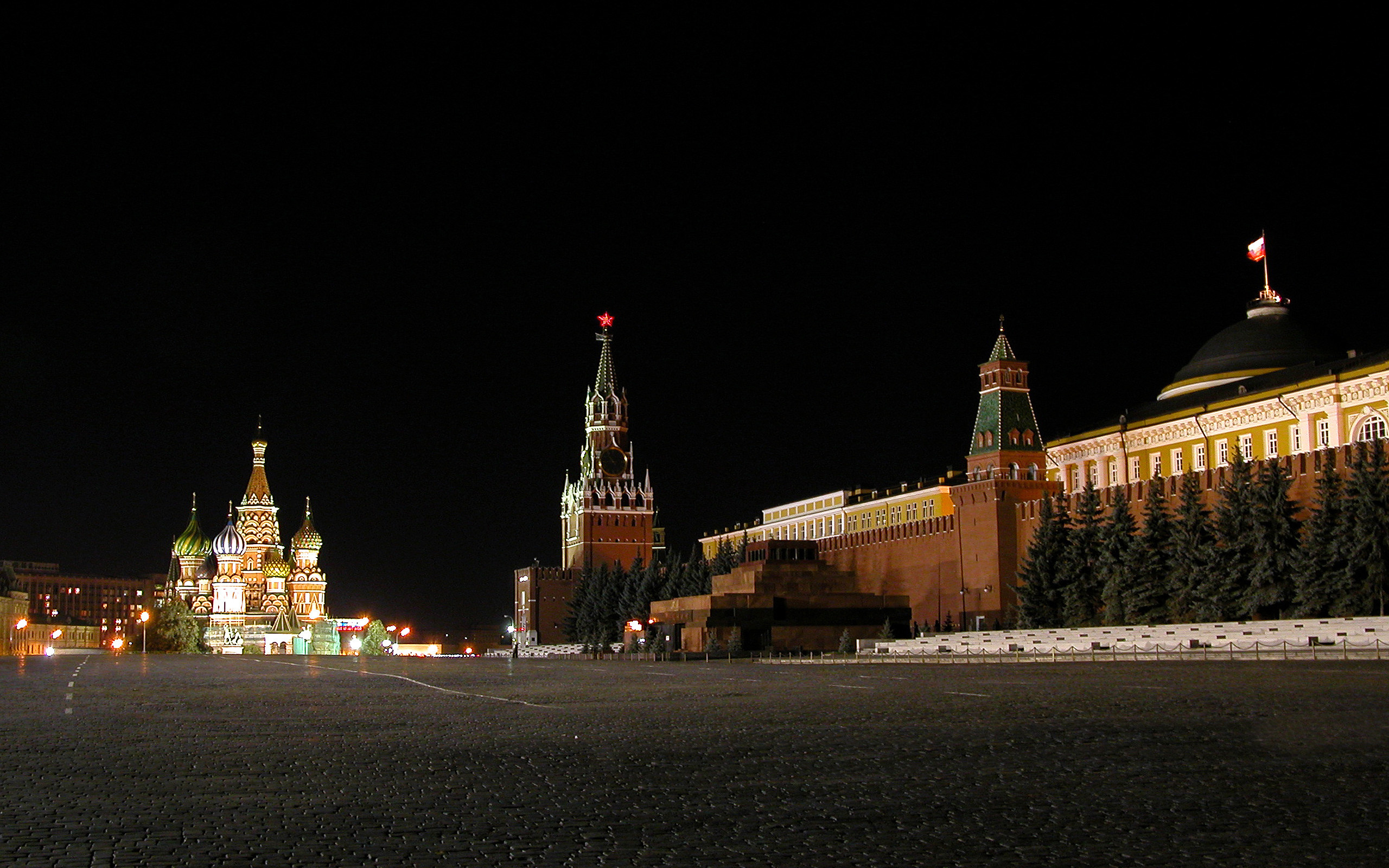 Red square in Moscow Wallpaper