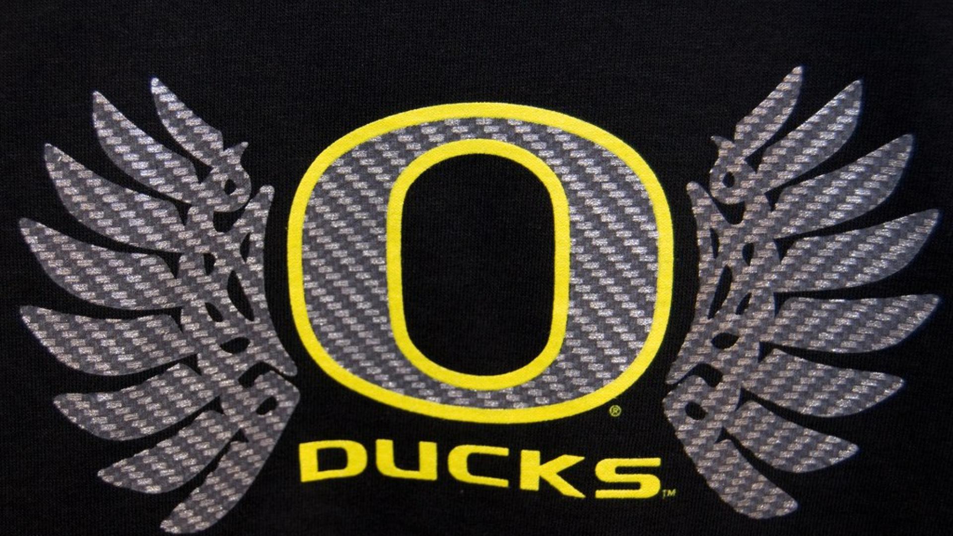 Oregon Ducks Wallpaper Ducks Logo W Wings