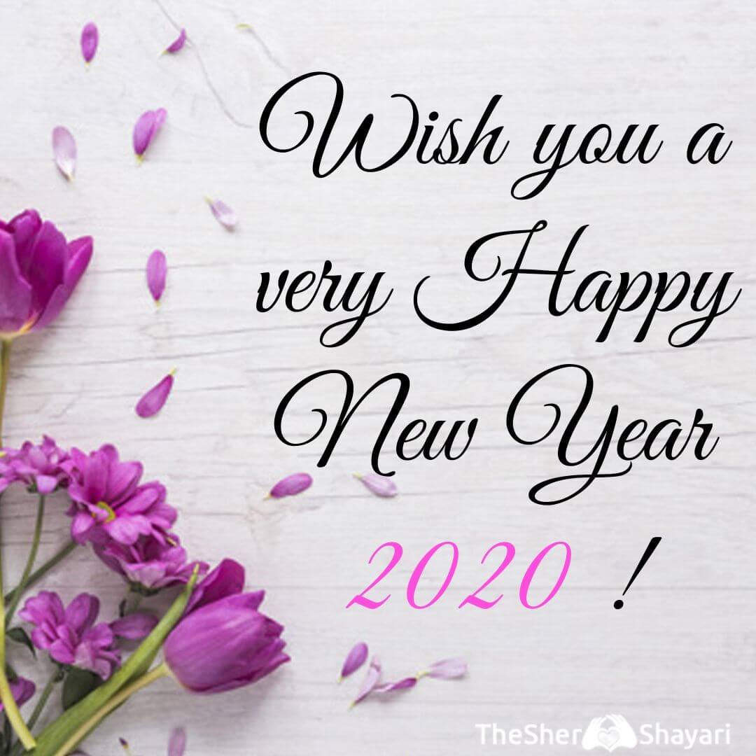 Happy New Year 2020 Image with Quotes Wishes and Messages