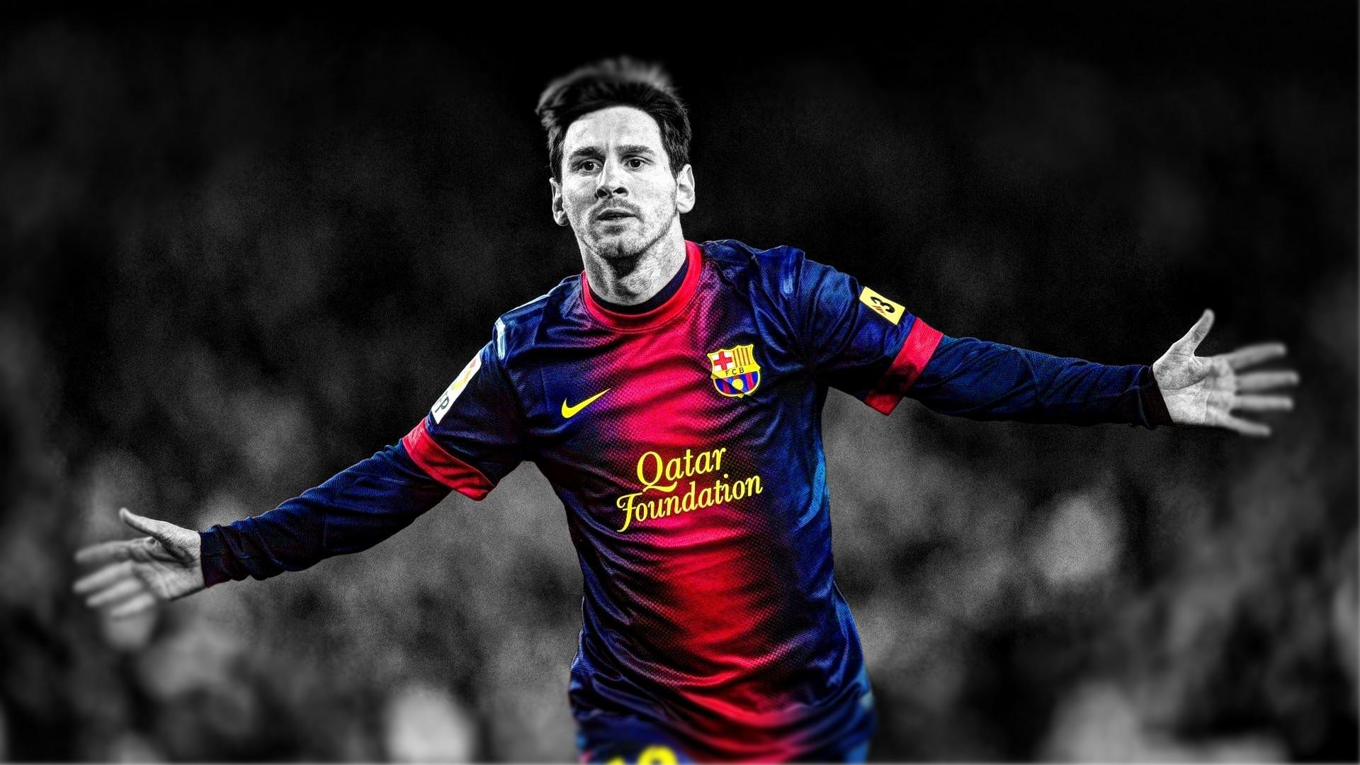 Messi 4K wallpaper for your desktop or mobile screen free and easy to download