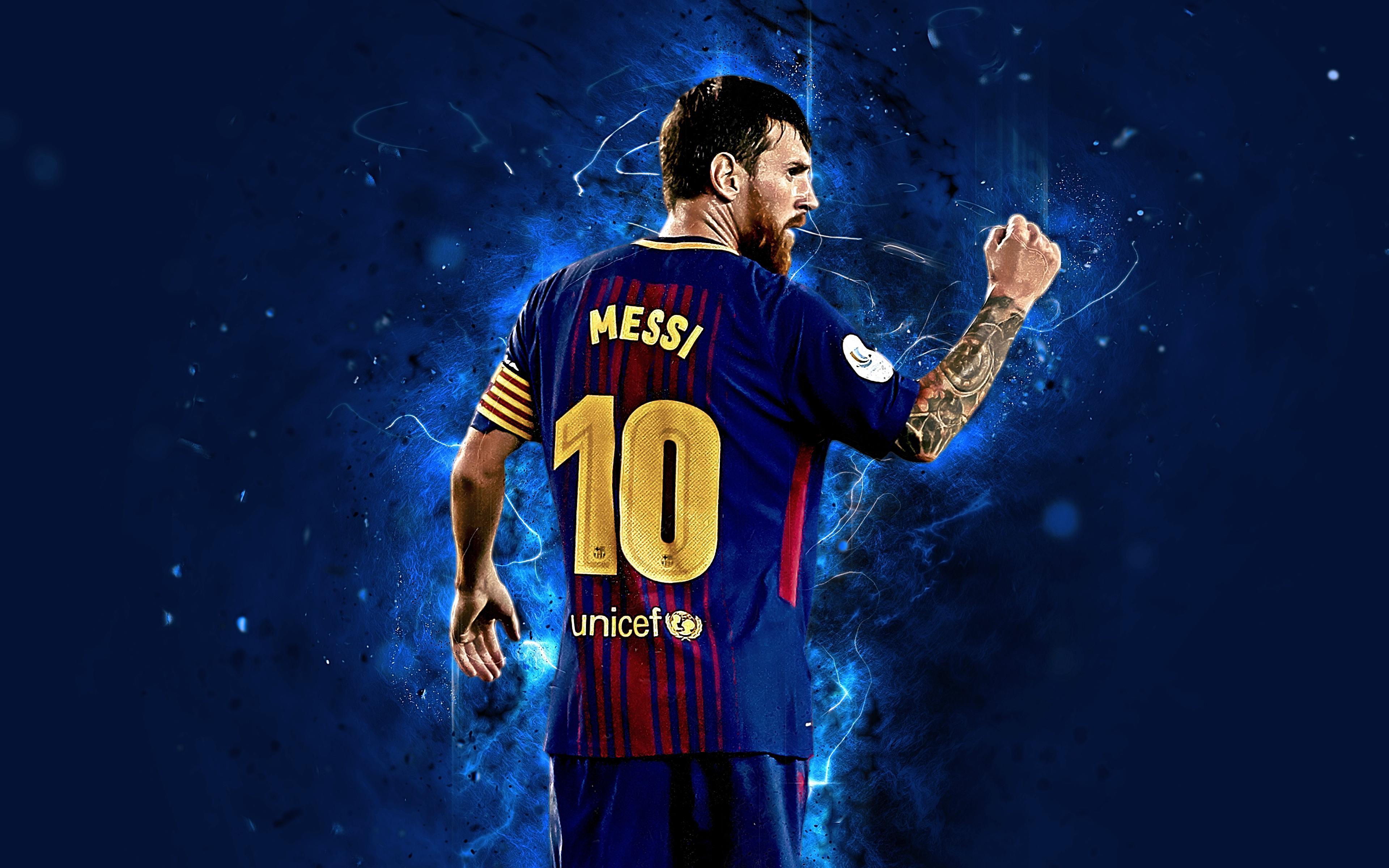 3840x2400 Lionel Messi desktop wallpaper. Mocah HD Wallpaper