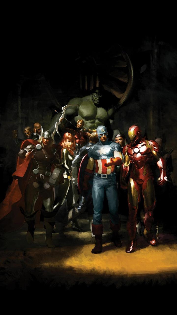 Avengers Cell Phone Wallpaper