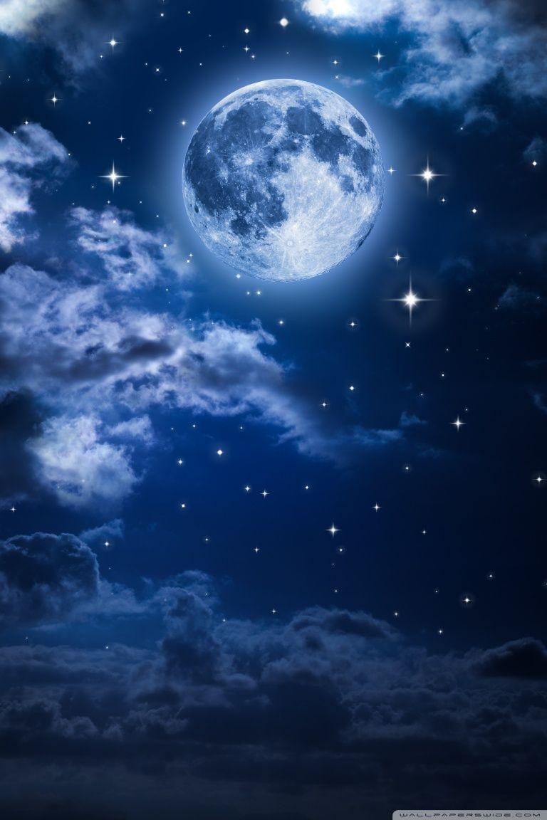 Beautiful Moon in the Sky ❤ 4K HD Desktop Wallpaper for 4K