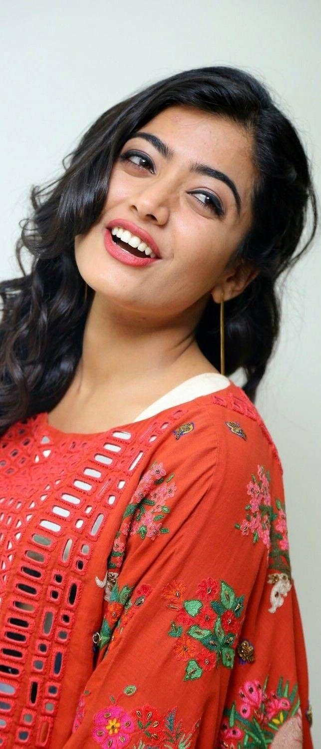 Actress Rashmika mandanna Smile Mobile Wallpaper. Beauty full girl, Most beautiful indian actress, Beautiful girl photo
