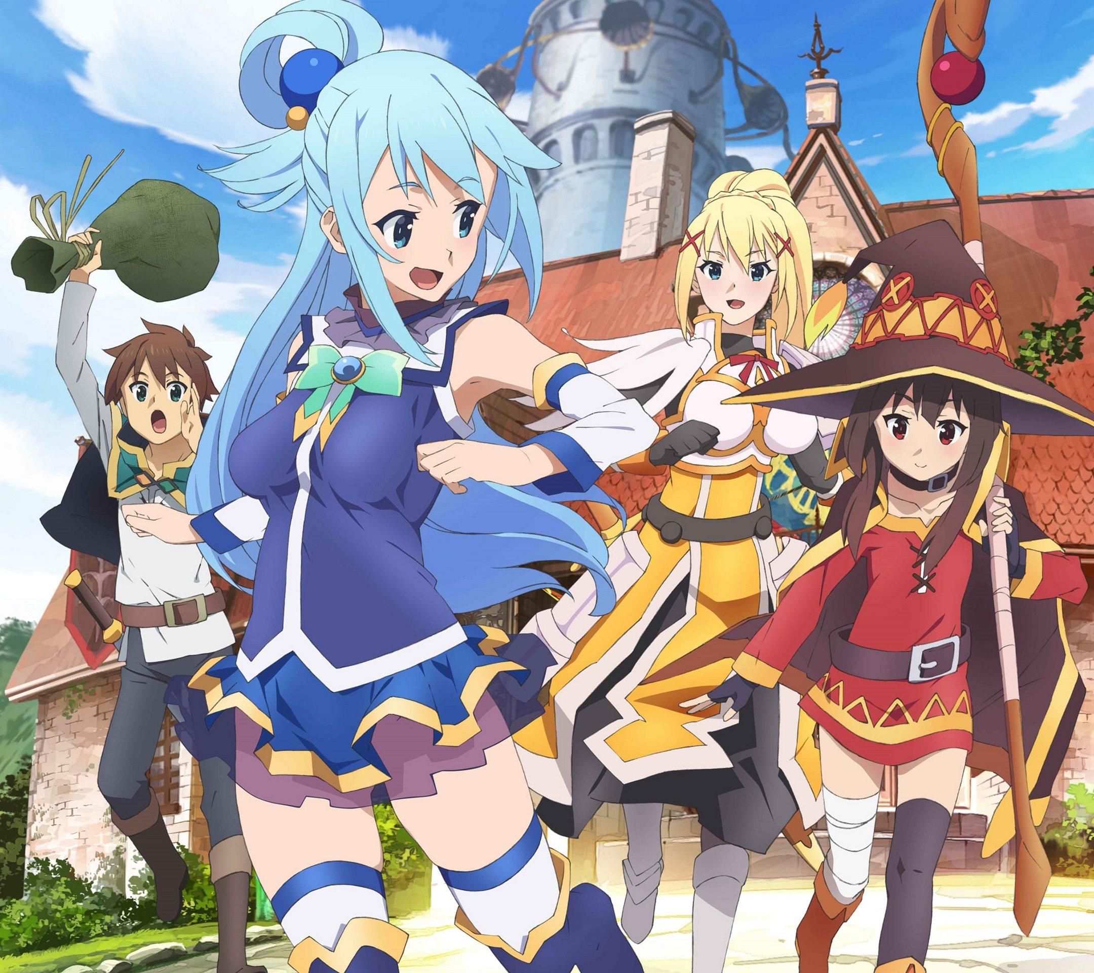 Этот замечательный мир 3 анилибрия. Konosuba. Kono Subarashii Sekai ni Shukufuku wo!. Коносуба, персонаж Аква.