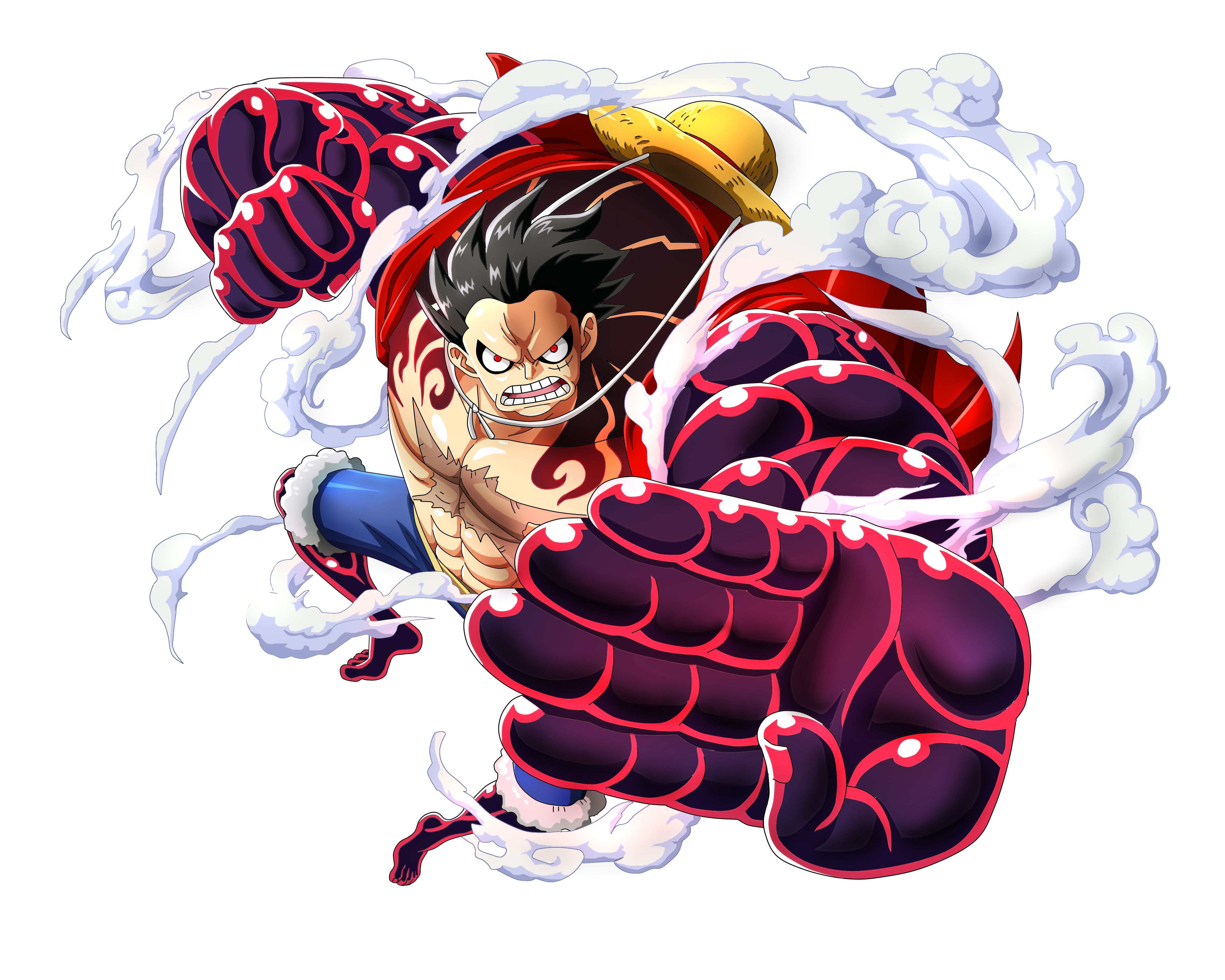 Anime Luffy Gear Fourth Wallpapers Wallpaper Cave