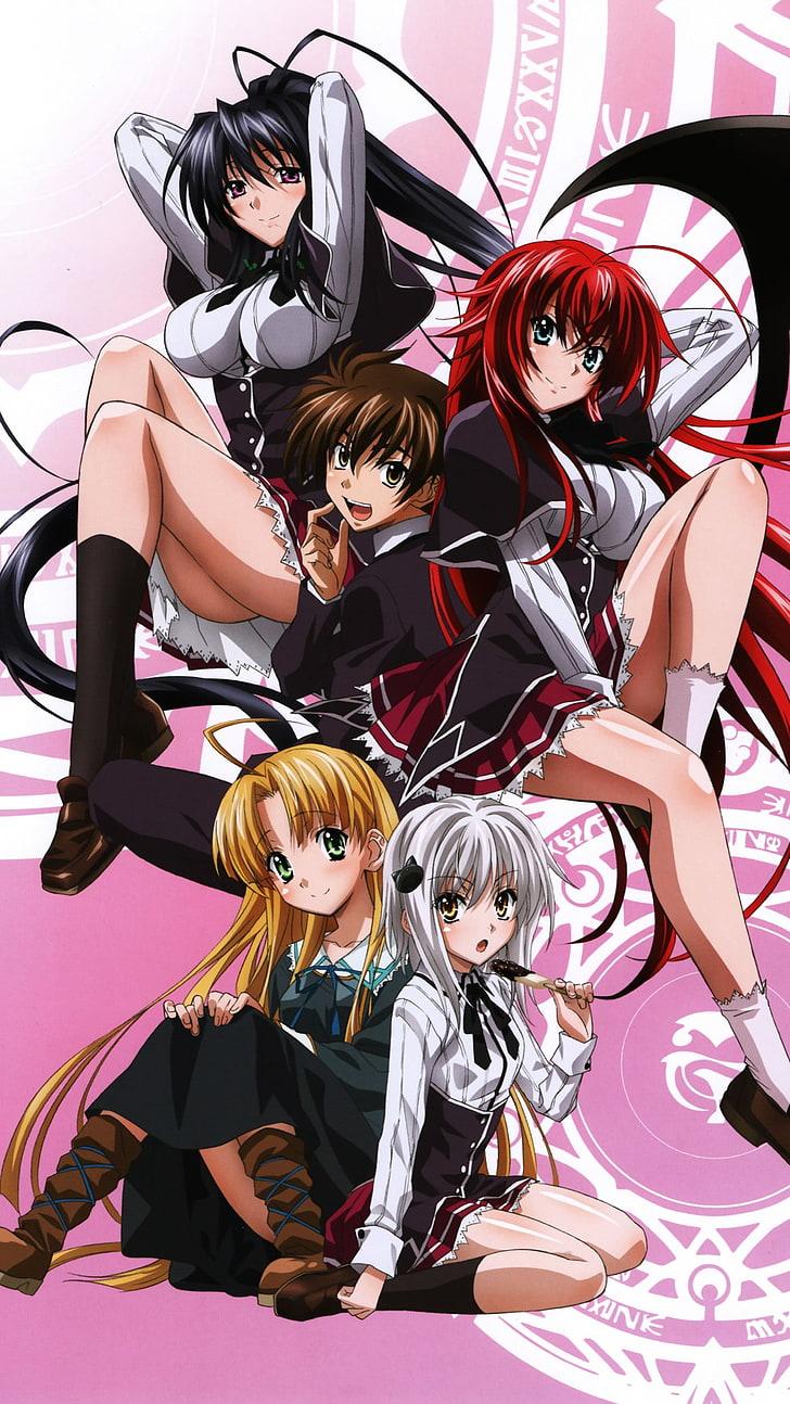 Anime Girl High School DxD Rias Gremory 4K Wallpaper #6.2271