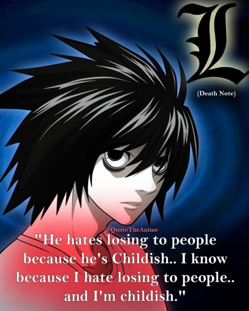 Death Note Anime Quotes Wallpapers - Wallpaper Cave