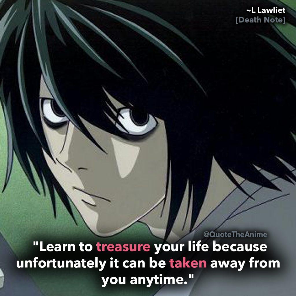 Powerful Death Note Quotes (image + Wallpaper)