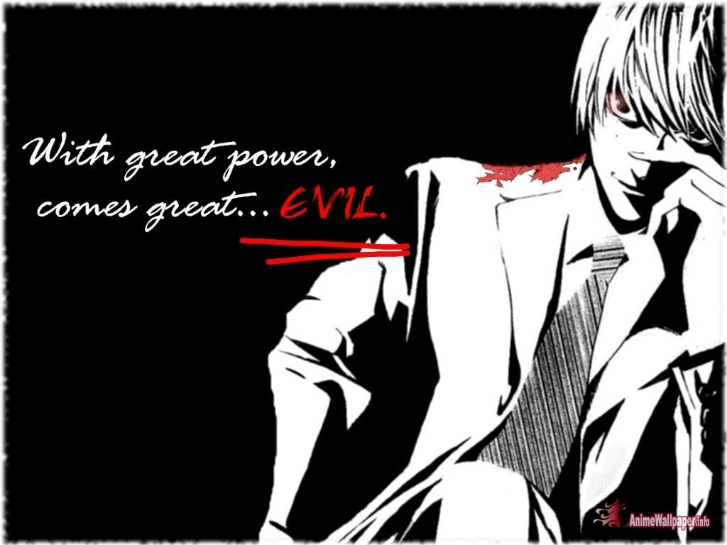 Death Note Anime Quotes Wallpapers - Wallpaper Cave