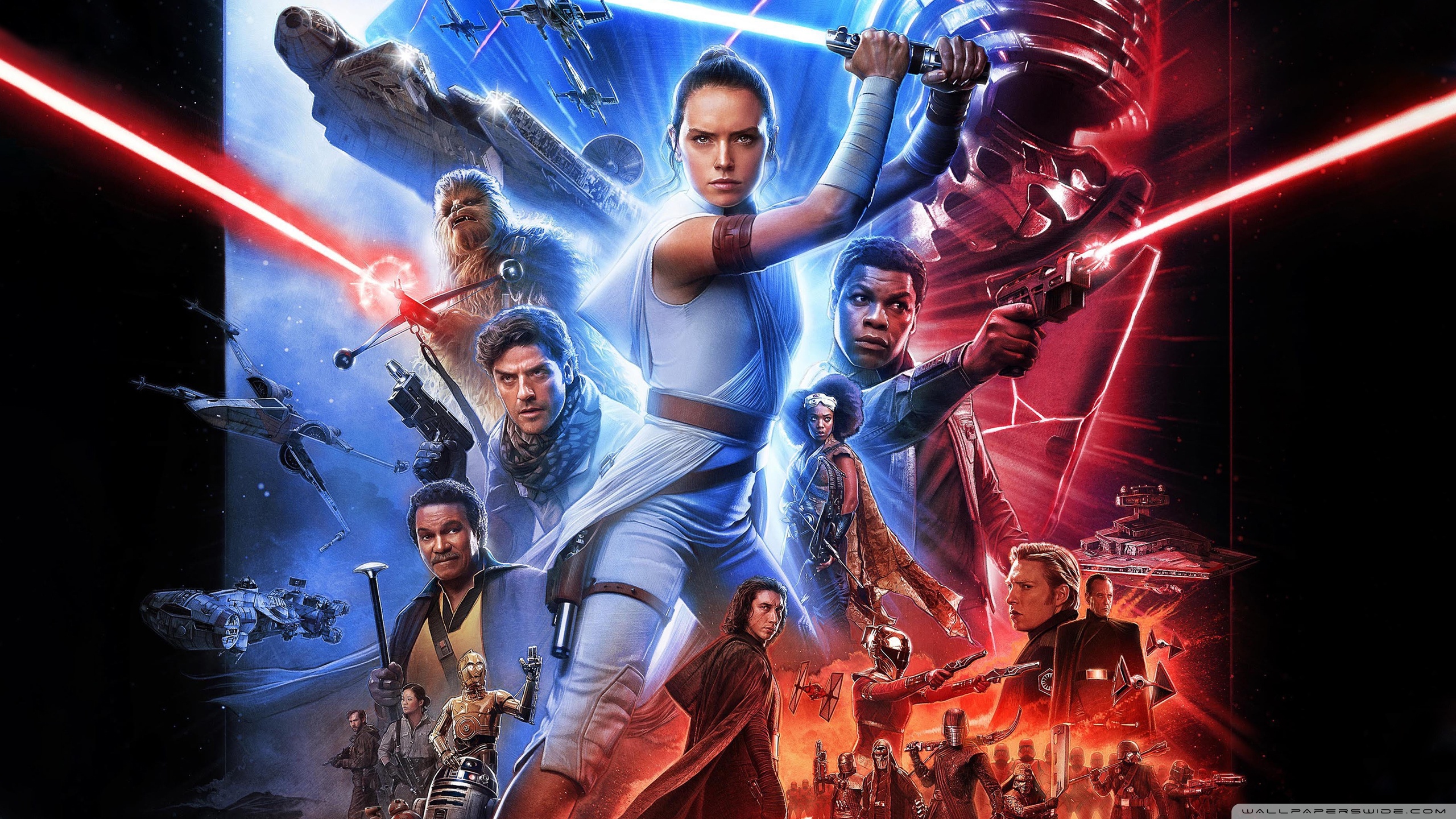 Star Wars The Rise of Skywalker Ultra HD Desktop Background