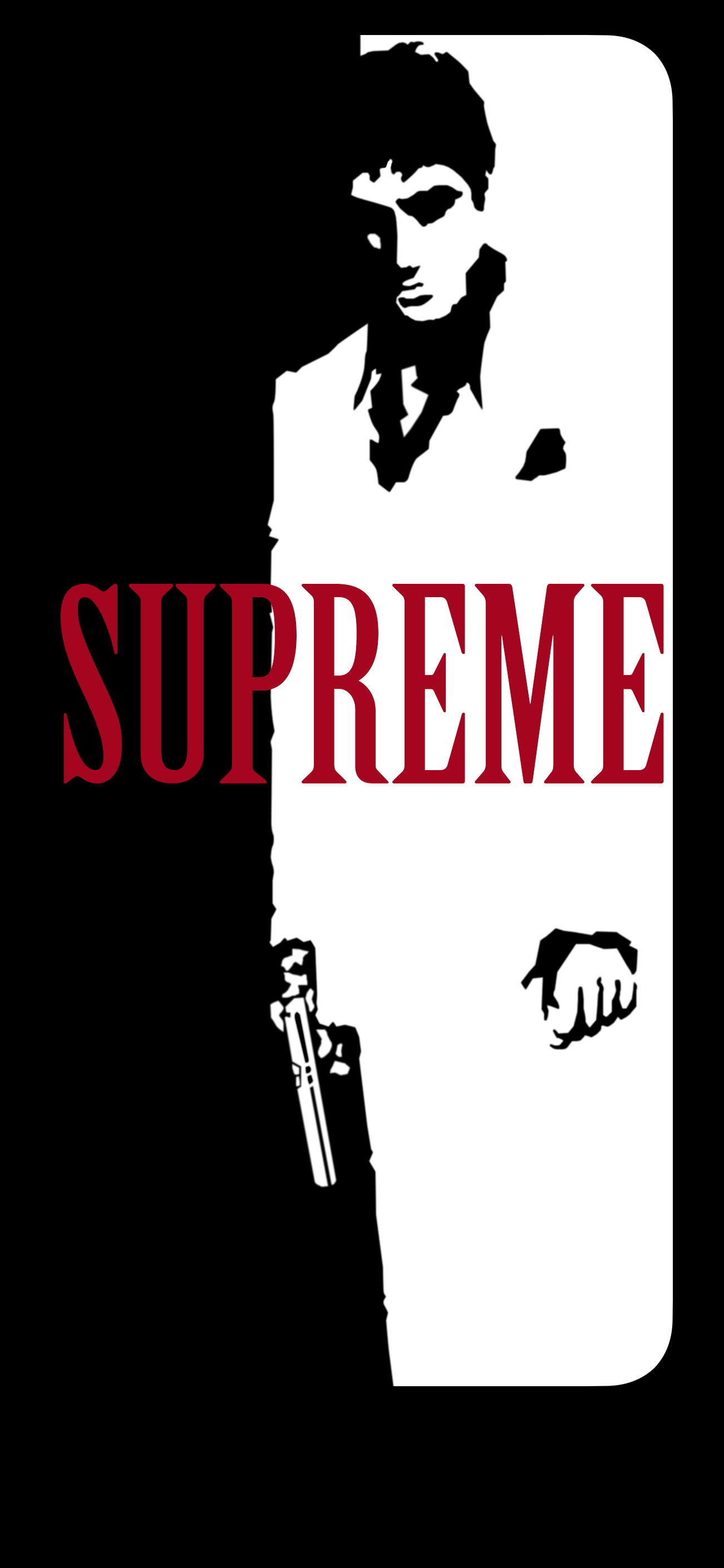 Supreme X Scarface Wallpaper