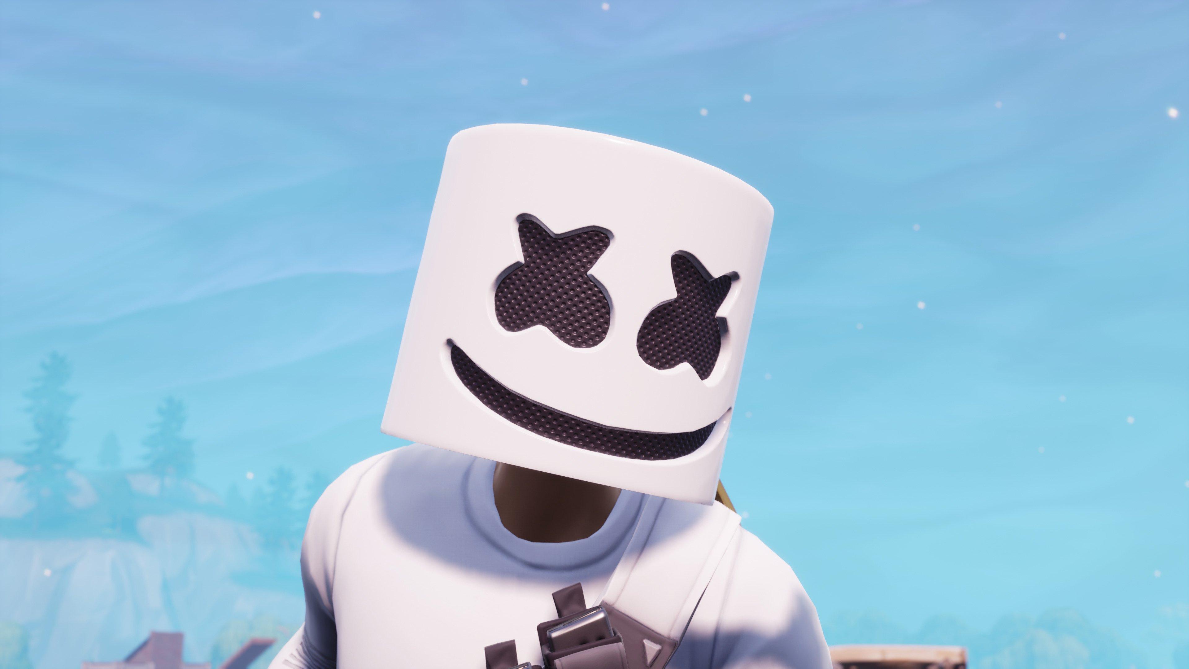 Marshmello In Fortnite 4k, HD Games, 4k Wallpaper, Image