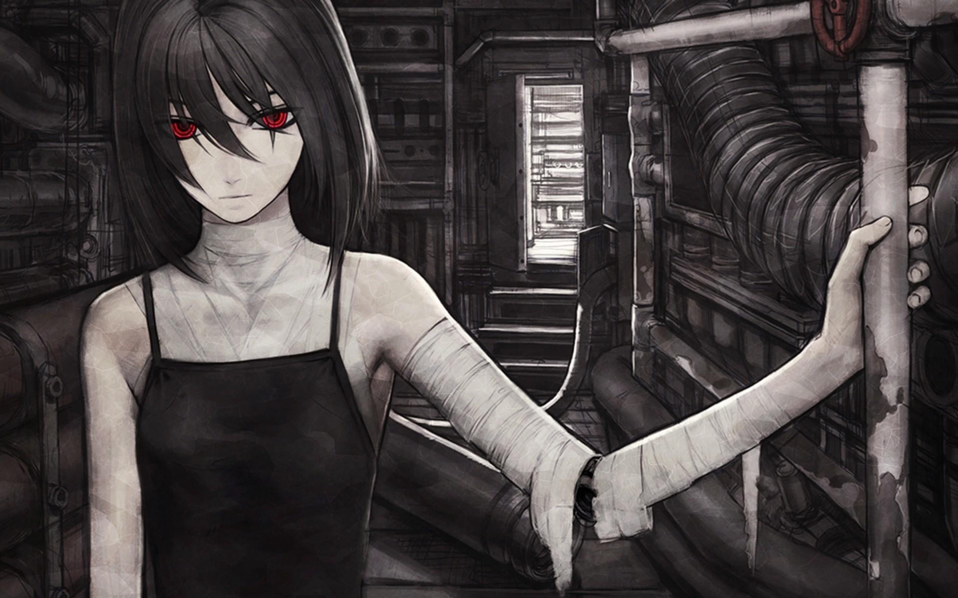 Dark Anime Girl Wallpaper 61 Image Creepy Anime Girl