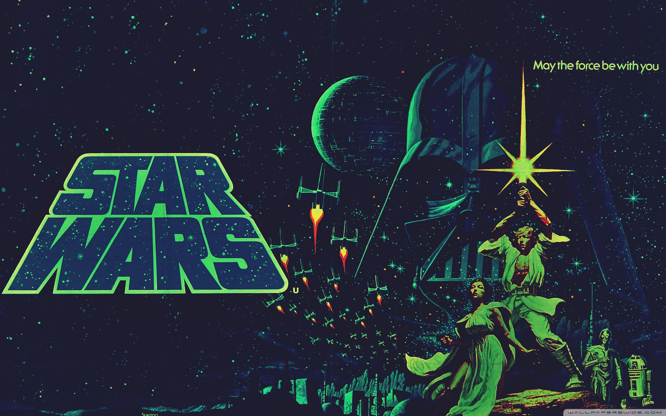 Star Wars Poster Ultra HD Desktop Background Wallpaper for 4K UHD