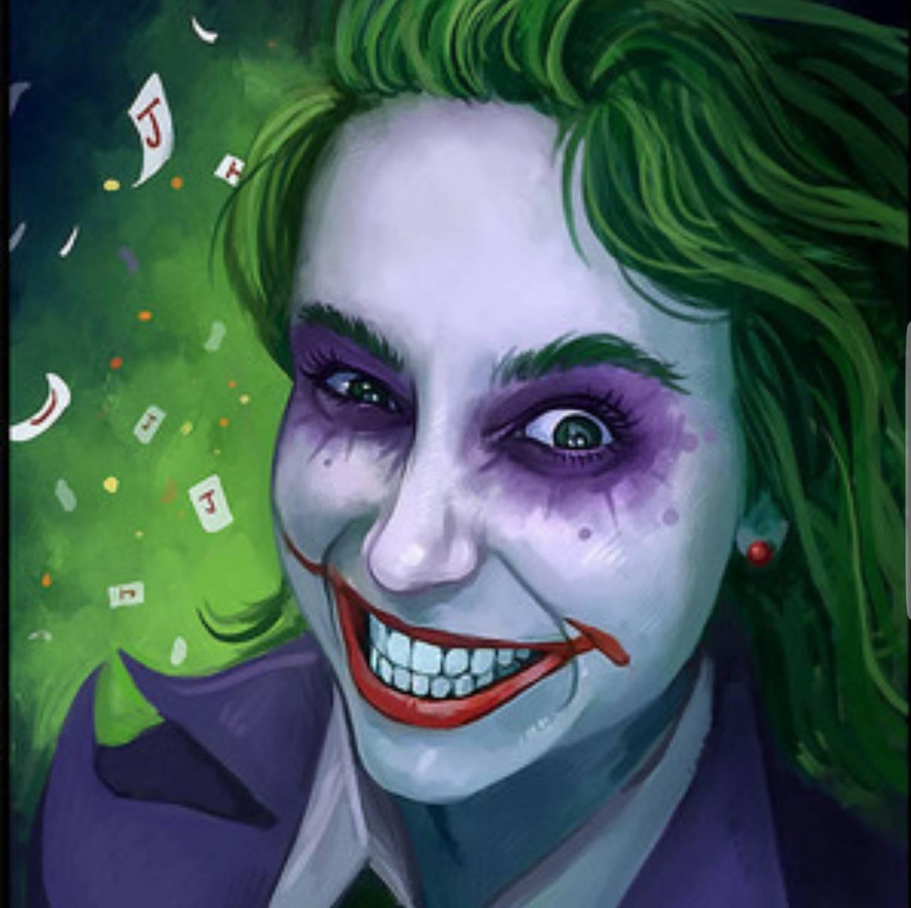 Joker girl wallpaper