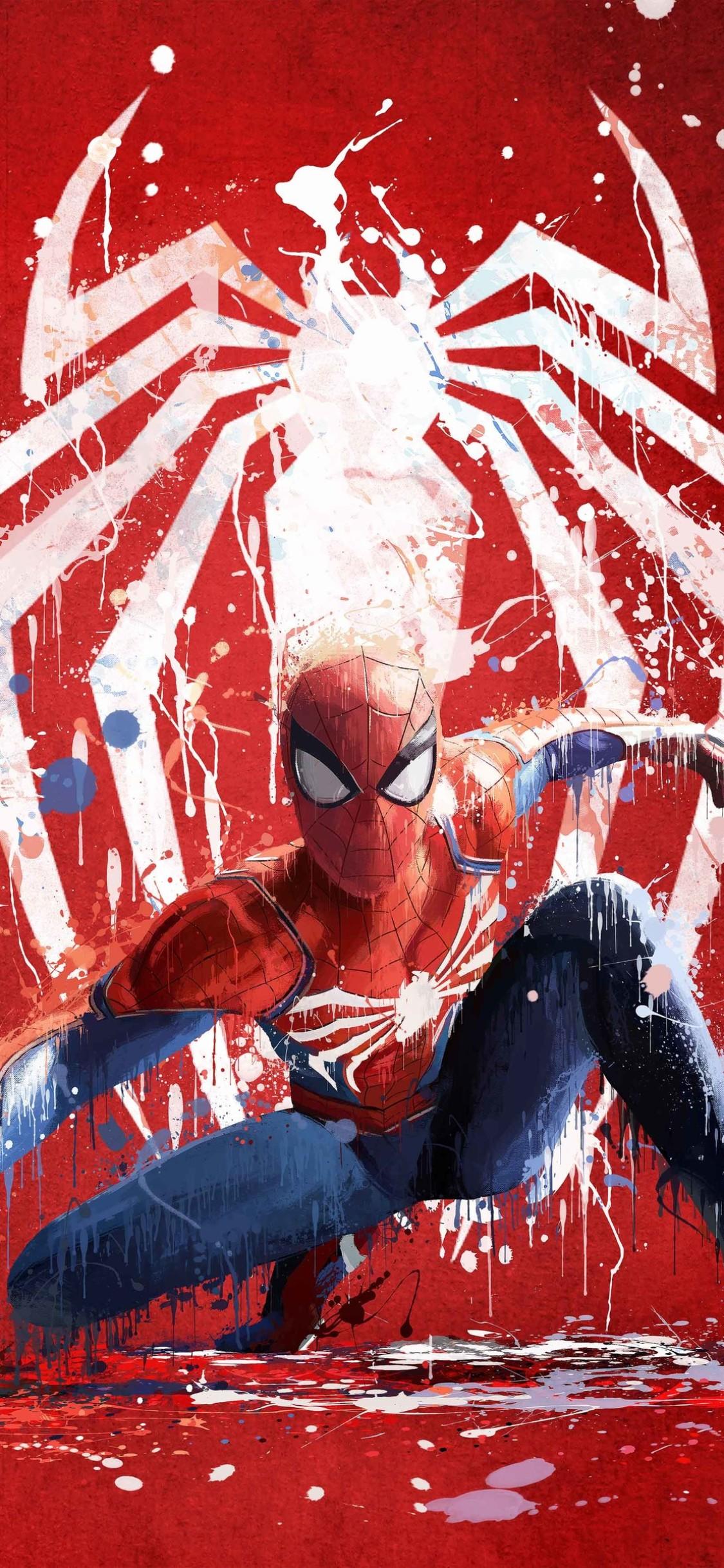 Spiderman Ps4 Art 2018 iPhone XS, iPhone 10, iPhone
