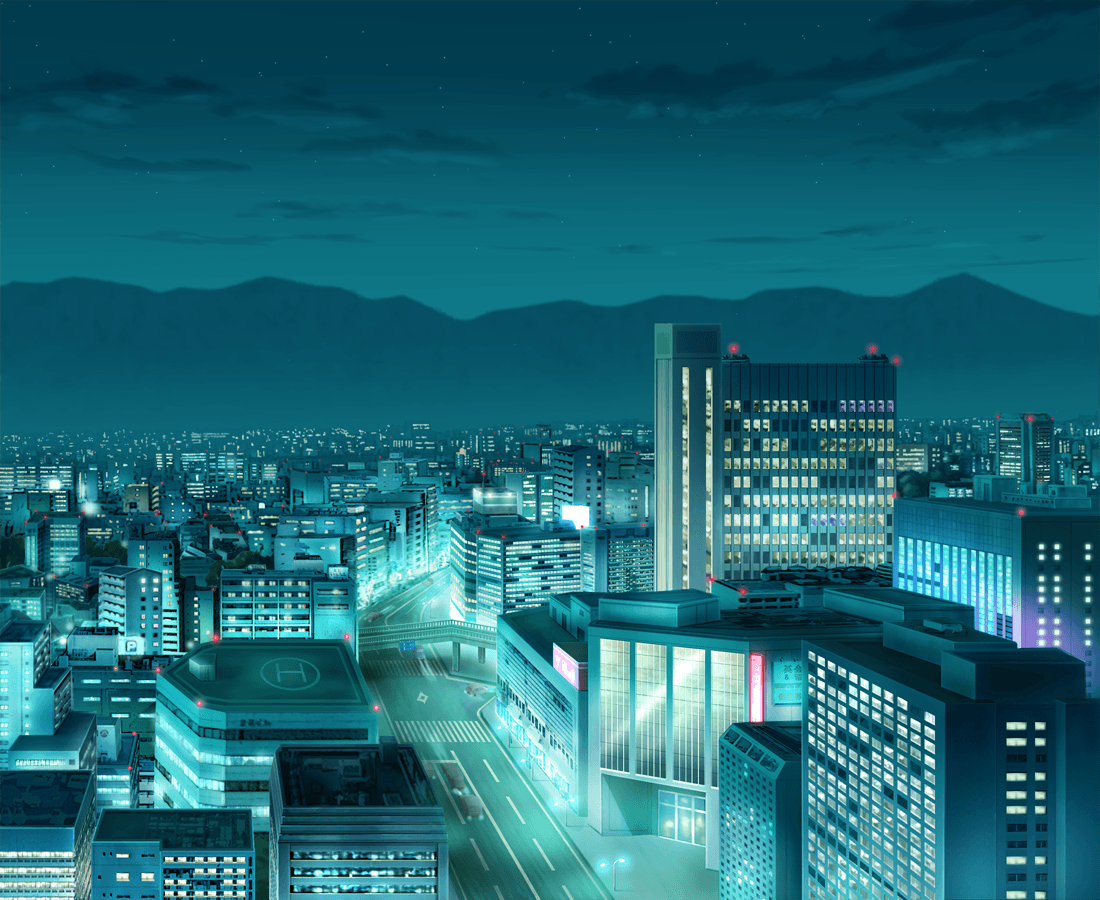 Future modern room anime interior city urban building concept cityscape. 3d  illustration - generative ai Stock Illustration | Adobe Stock