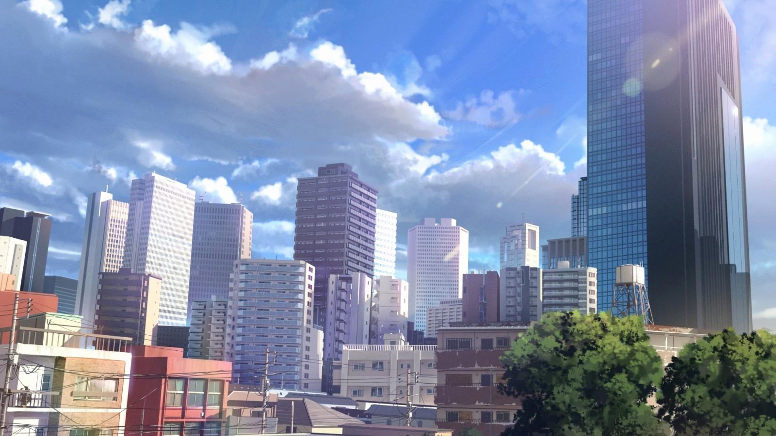 Anime Scenery City Unique Download Anime Landscape City