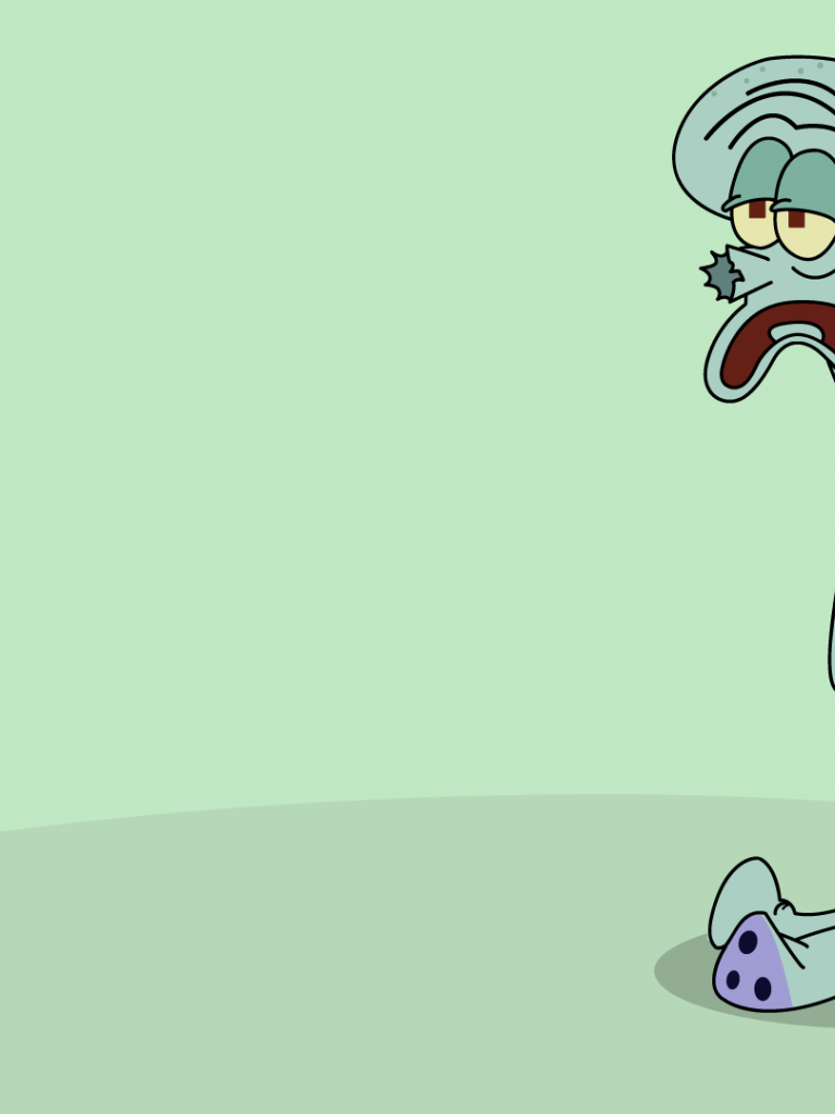 Sad Squidward, aesthetic, sad aesthetic, spongebob, HD phone wallpaper