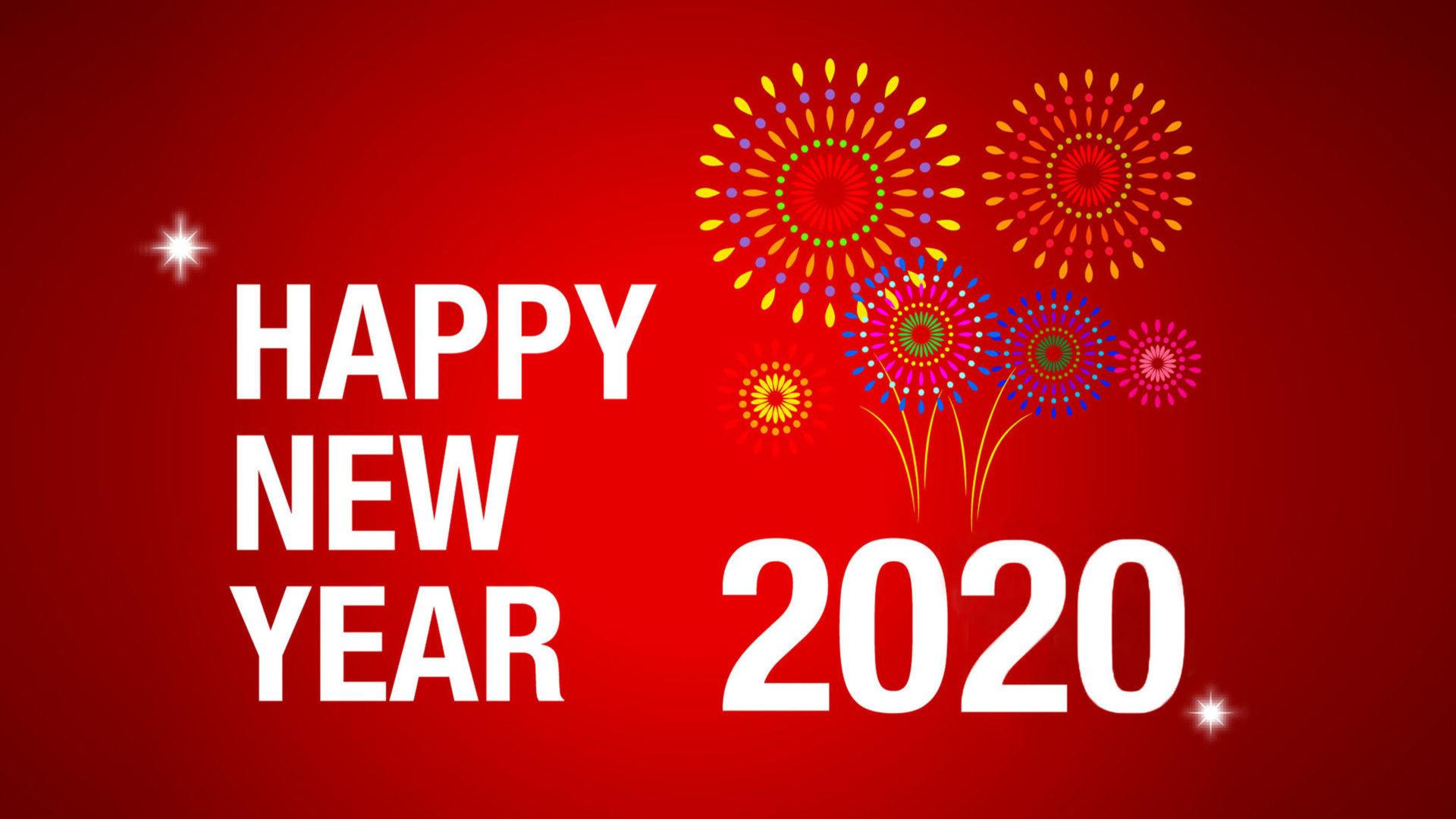 Happy New 2020 Year New Year's Celebration New Year's