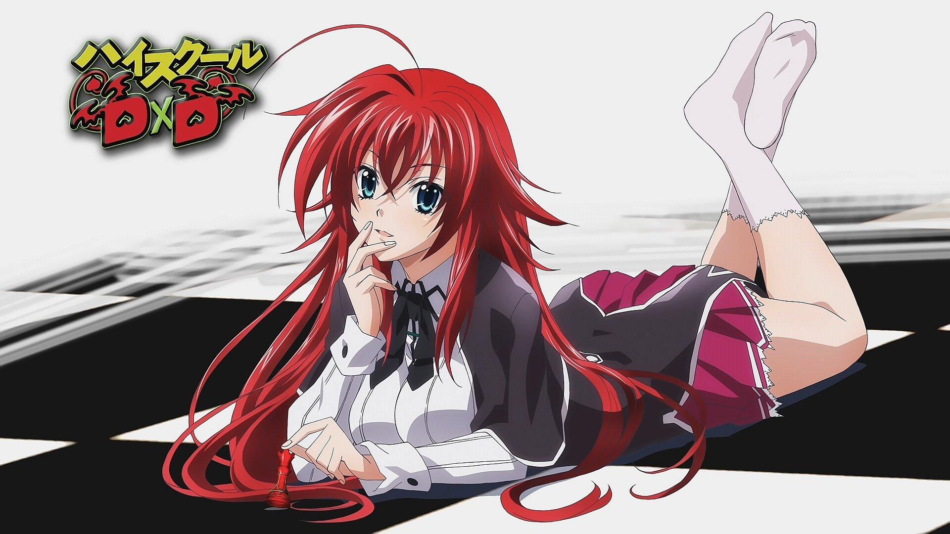 Anime Girl High School DxD Rias Gremory 4K Wallpaper #6.2271