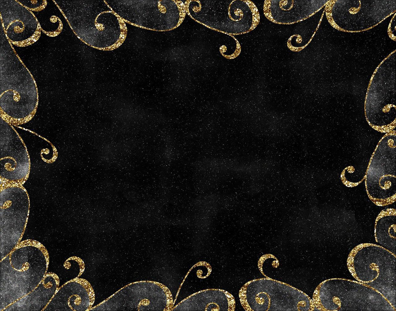 Trends For > Gold And Black Background